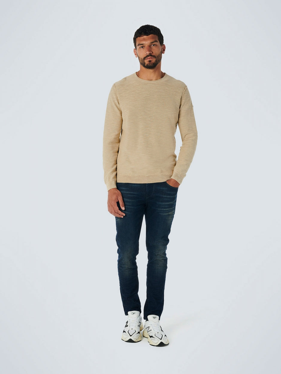 Pullover Crewneck Garment Dyed + Stone Washed | Stone