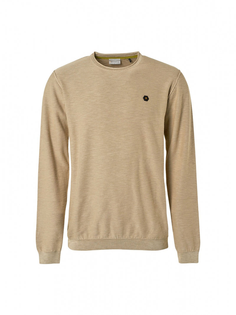 Pullover Crewneck Garment Dyed + Stone Washed | Stone