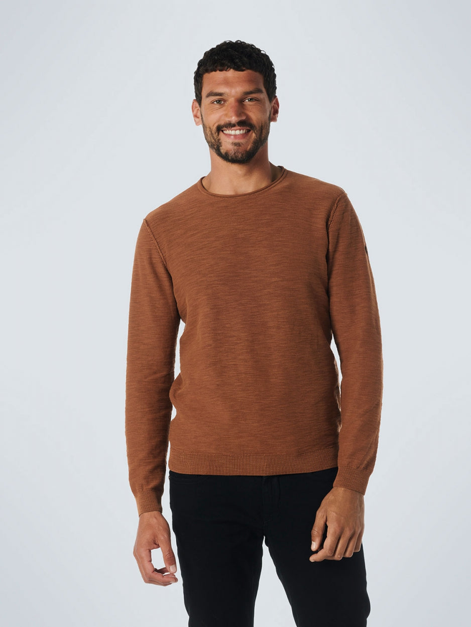 Pullover Crewneck Garment Dyed + Stone Washed | Caramel