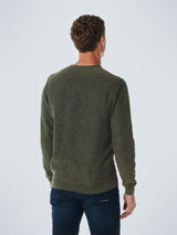 Pullover Crewneck Garment Dyed + Stone Washed | Dark Green