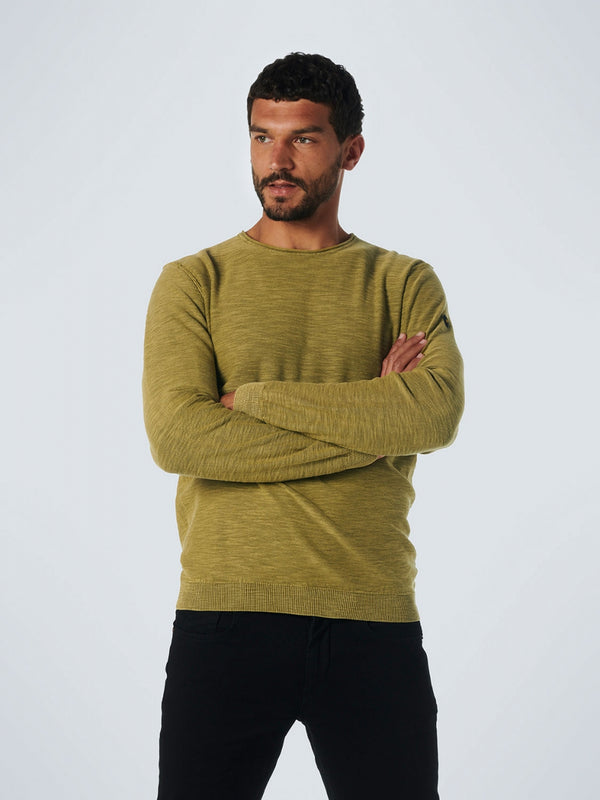 Pullover Crewneck Garment Dyed + Stone Washed | Olive