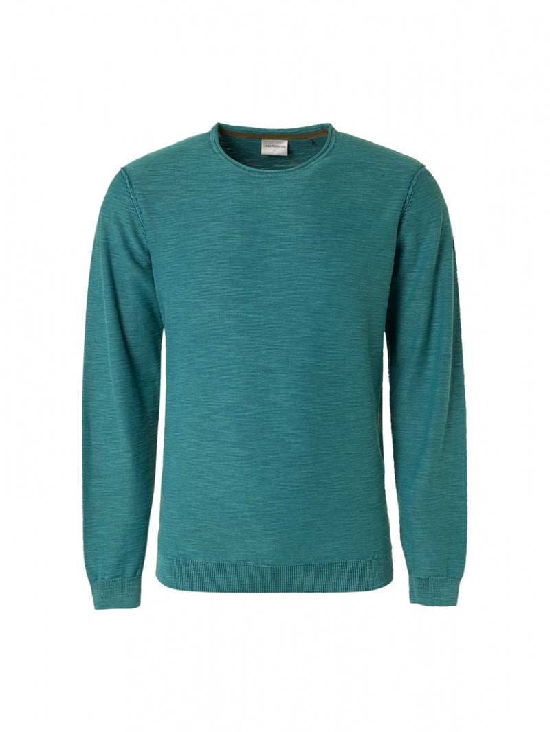 Pullover Crewneck Garment Dyed + Stone Washed | Ocean
