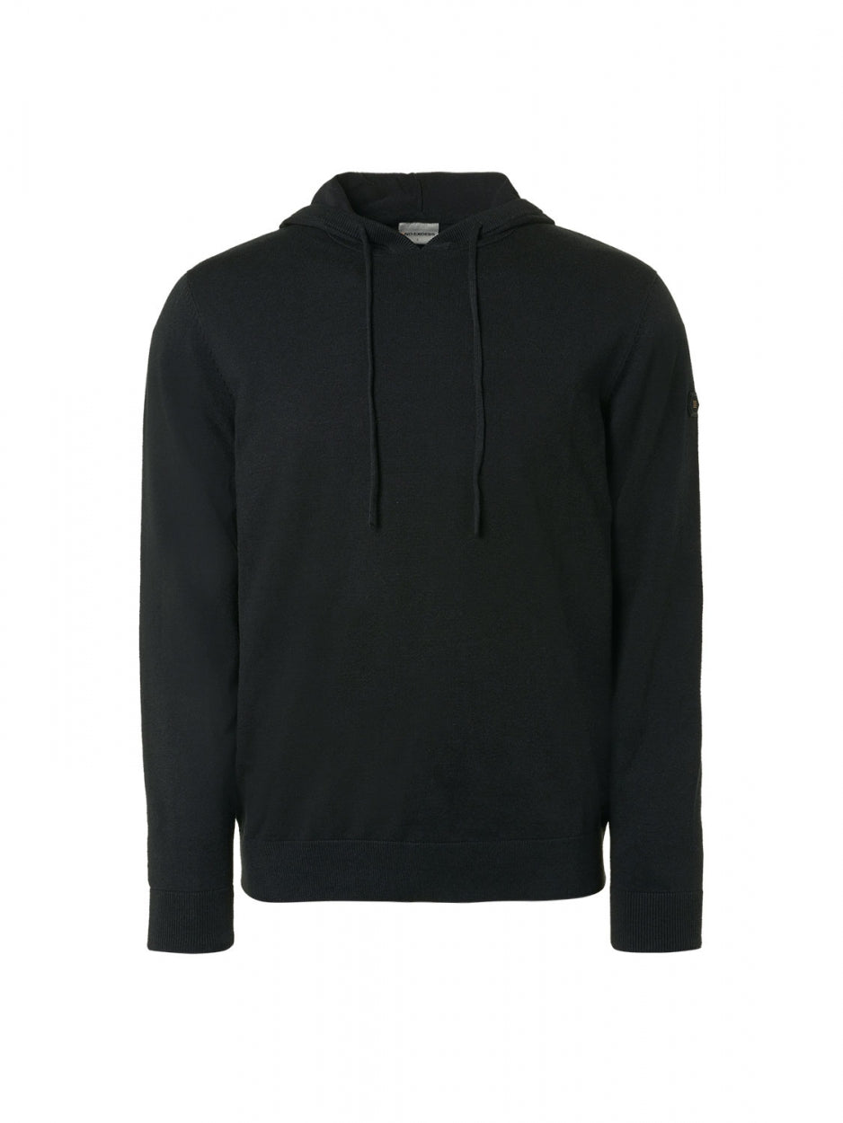 Pullover Hooded Solid | Black