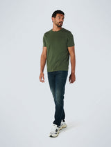 T-Shirt Crewneck Solid Basic | Dark Green