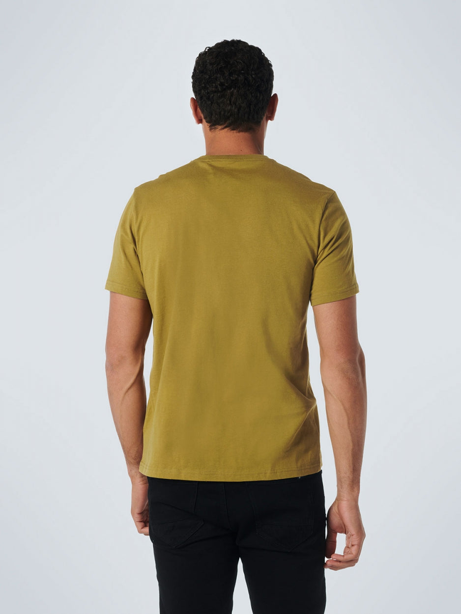 T-Shirt Crewneck Solid Basic | Olive
