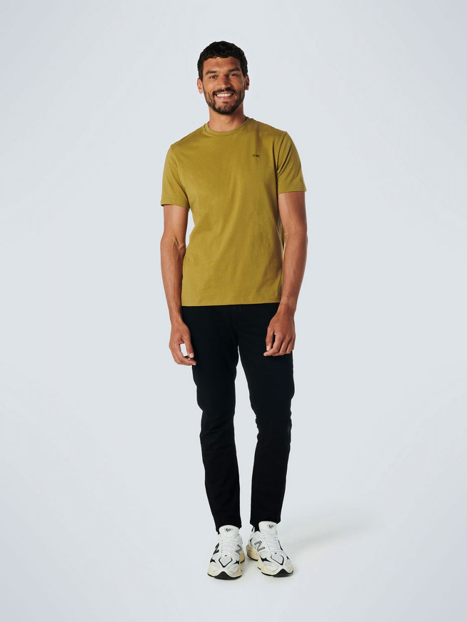 T-Shirt Crewneck Solid Basic | Olive