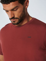 T-Shirt Crewneck Solid Basic | Dark Red