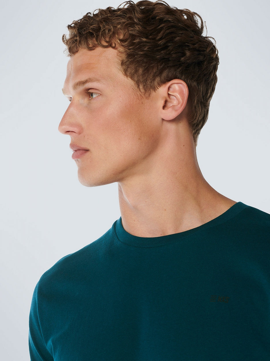 T-Shirt Crewneck Solid Basic | Ocean