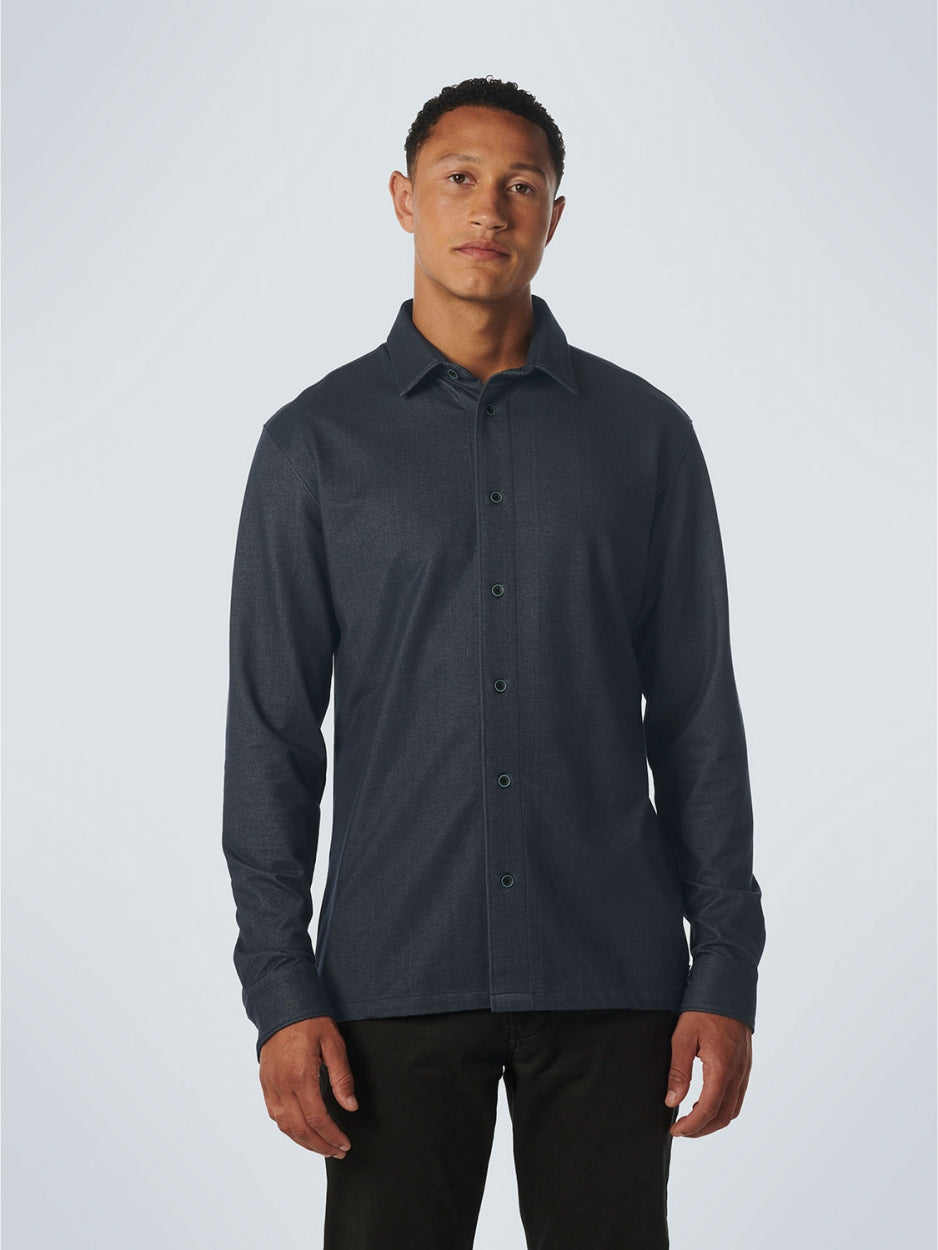 Shirt Jersey Stretch Indigo look | Indigo