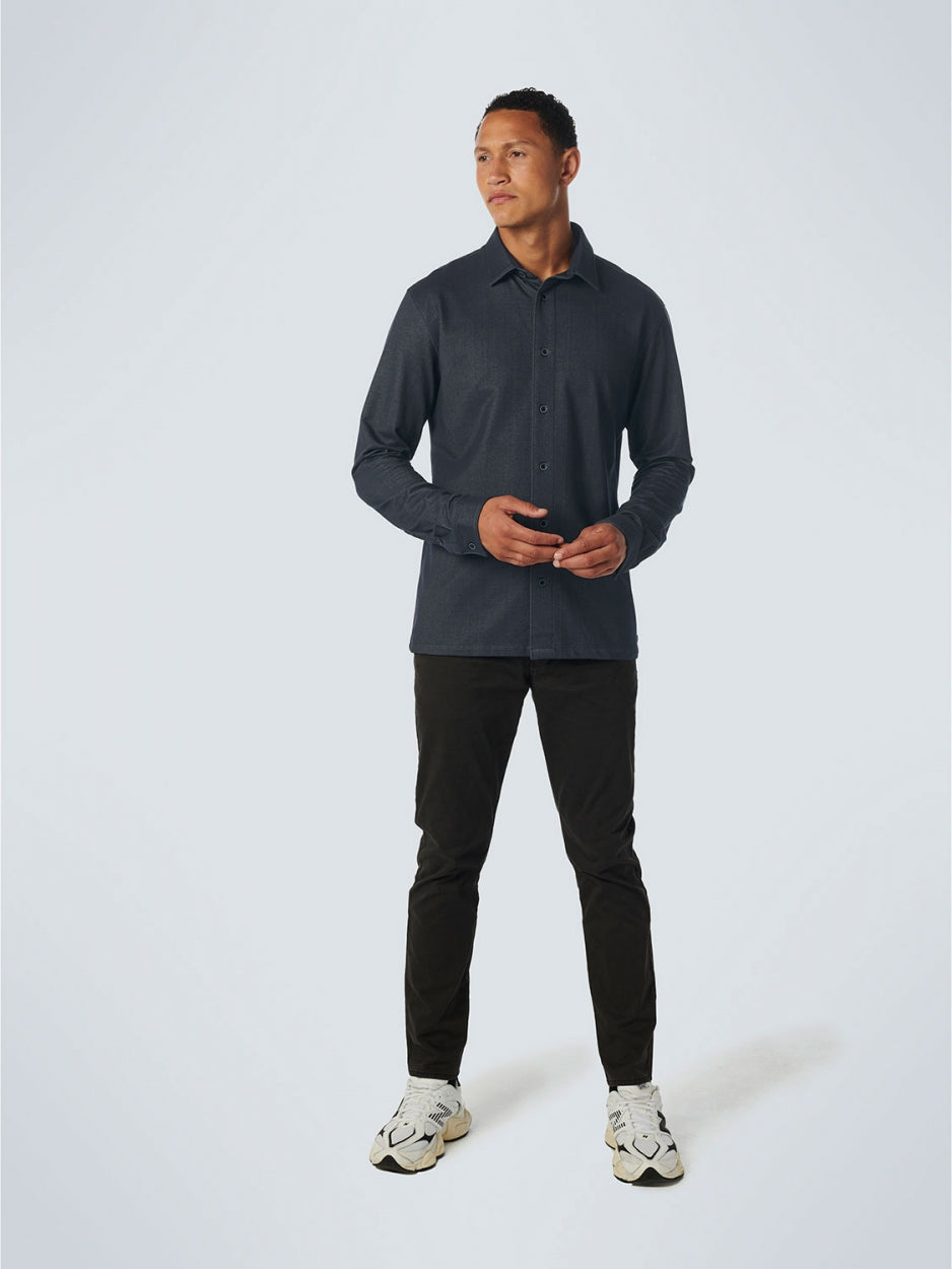 Shirt Jersey Stretch Indigo look | Indigo