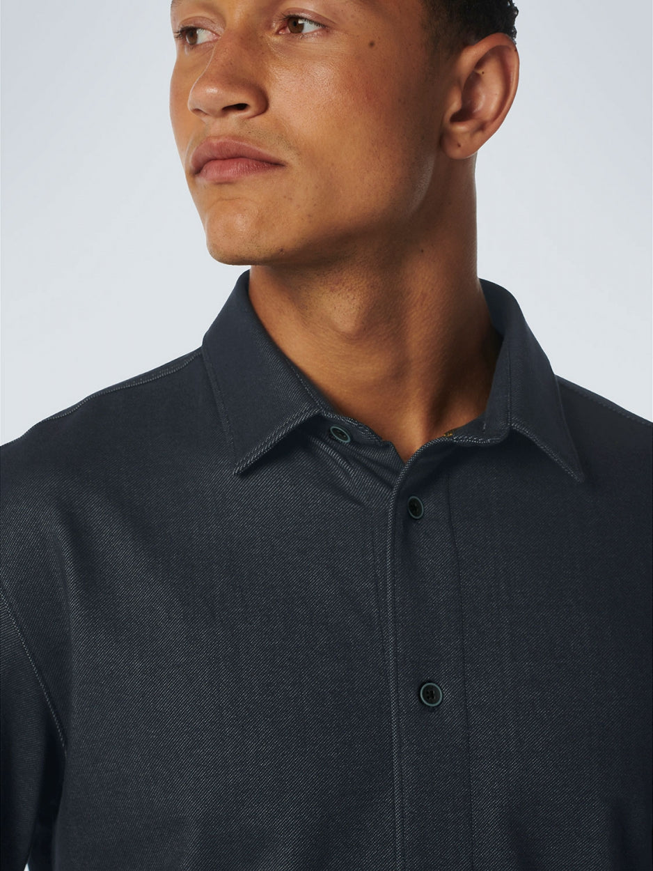 Shirt Jersey Stretch Indigo look | Indigo