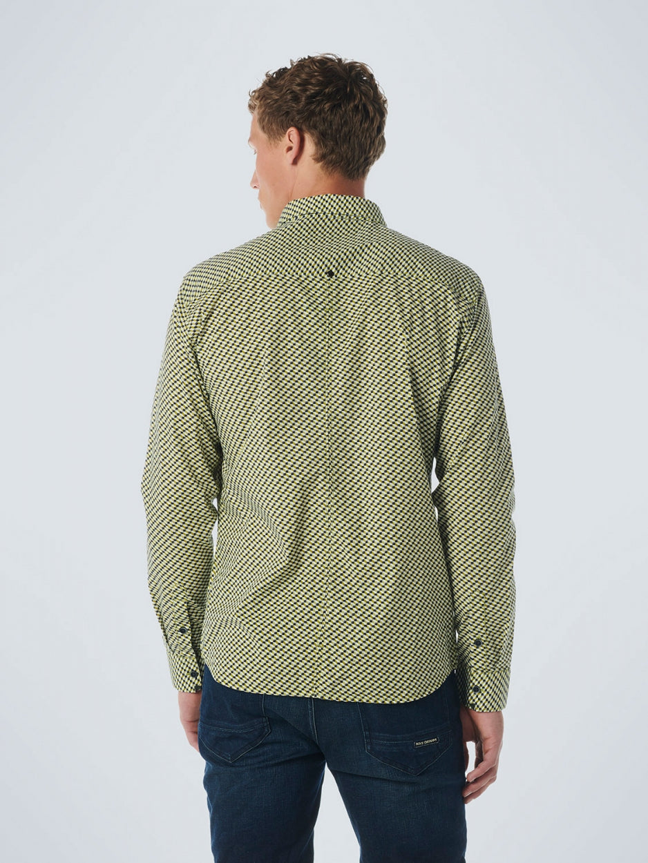 Shirt Stretch Allover Printed | Olive