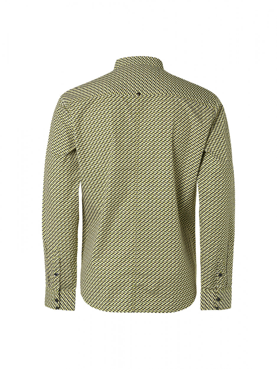 Shirt Stretch Allover Printed | Olive