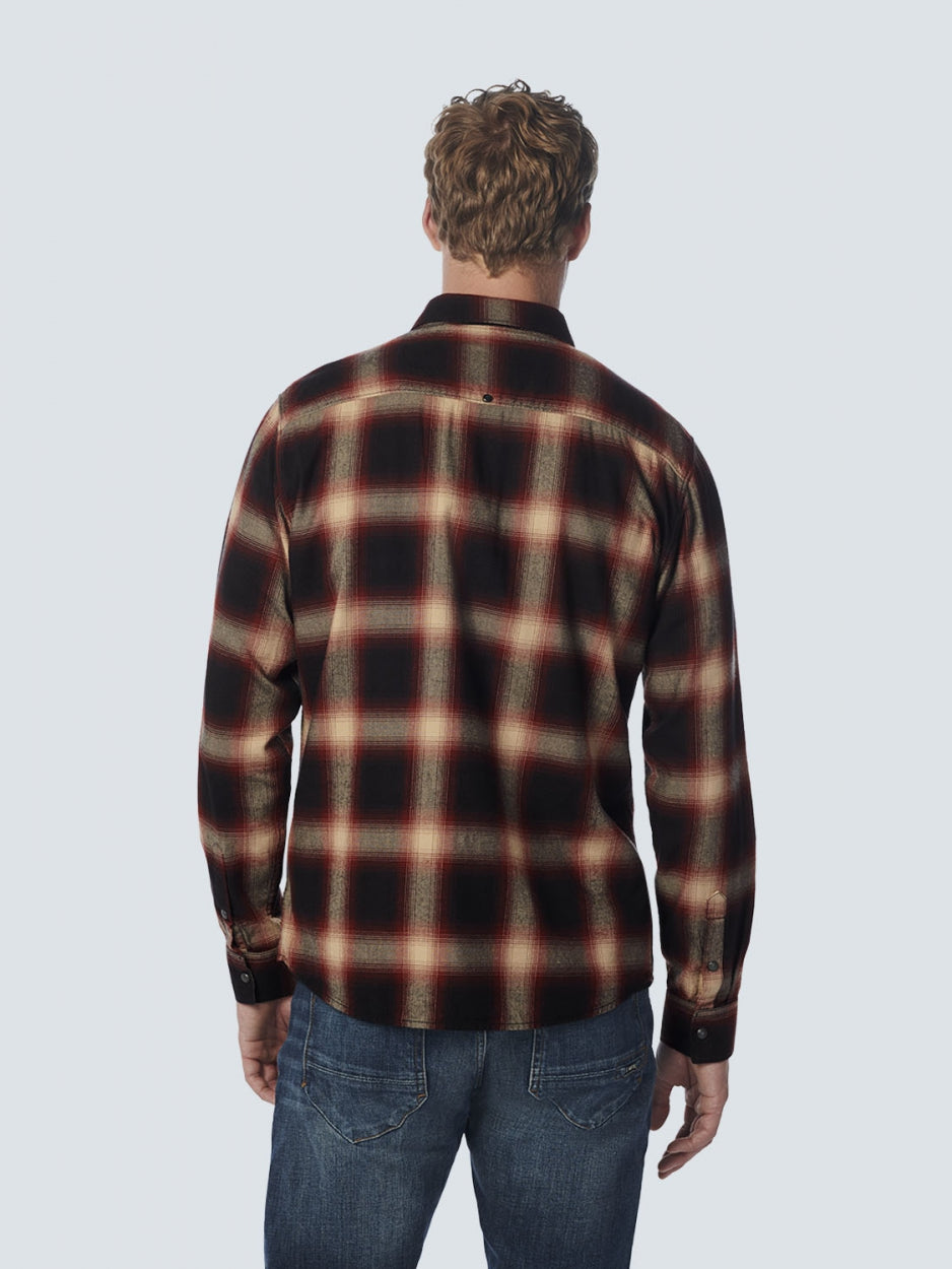 Shirt Check | Dark Red