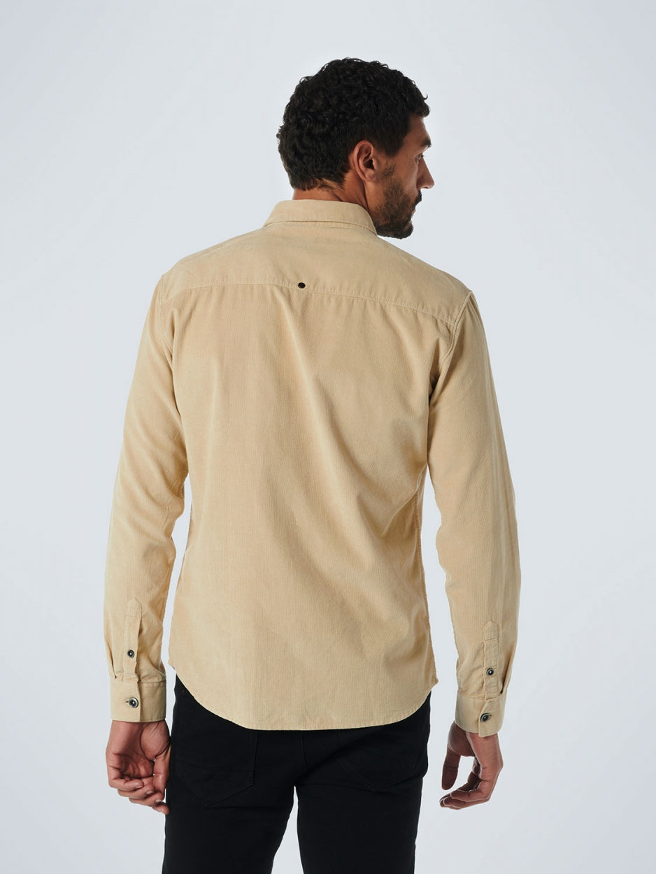 Shirt Corduroy Solid | Stone