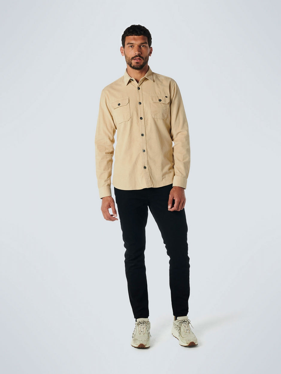 Shirt Corduroy Solid | Stone