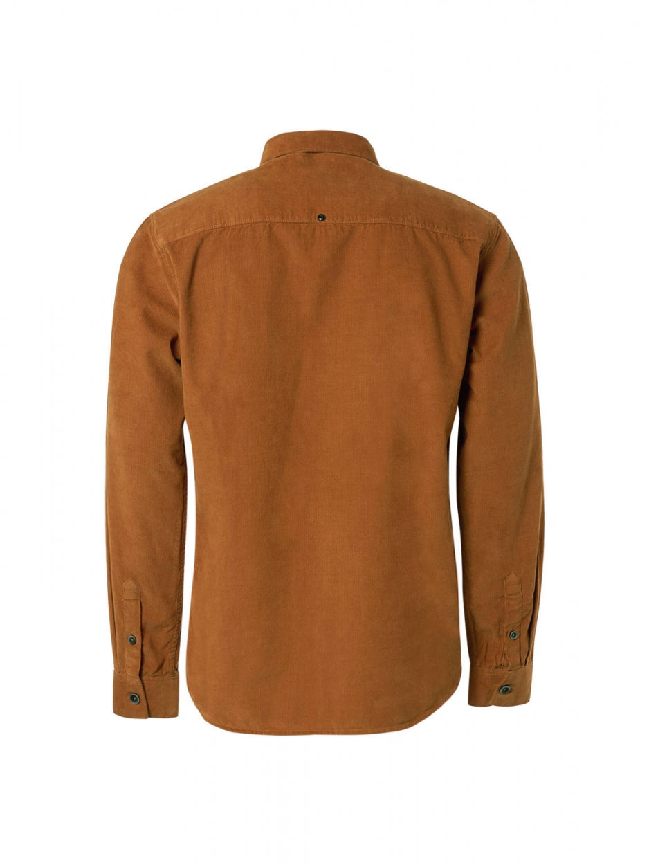 Shirt Corduroy Solid | Caramel