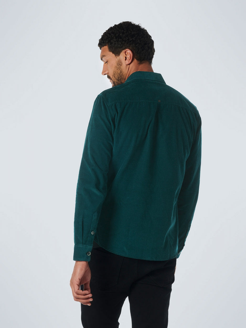 Shirt Corduroy Solid | Ocean