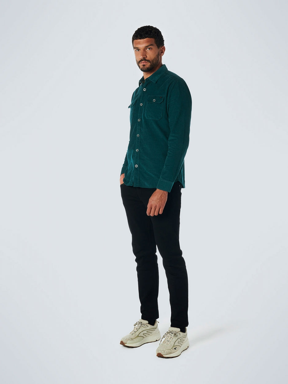Shirt Corduroy Solid | Ocean