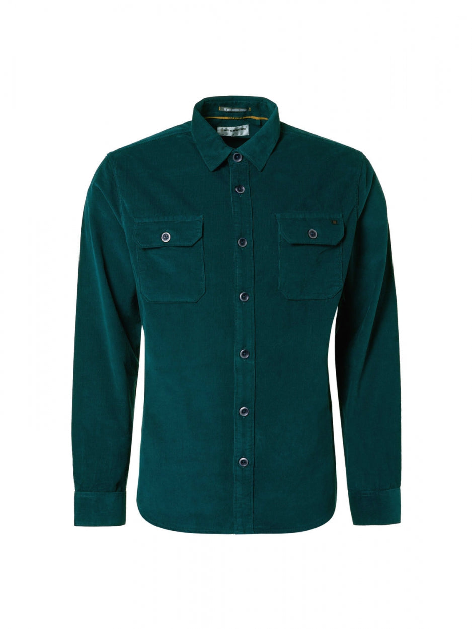 Shirt Corduroy Solid | Ocean