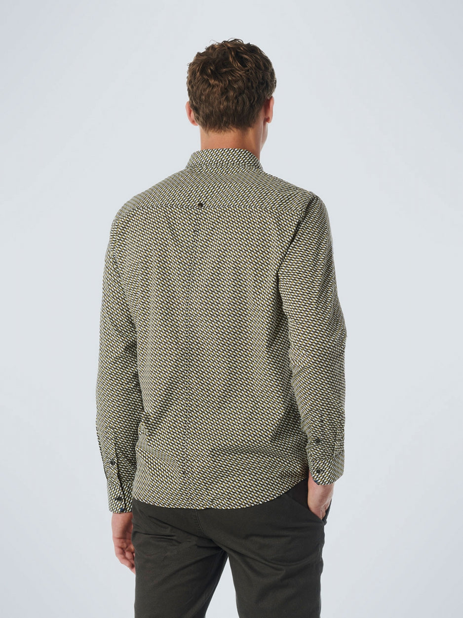 Shirt Stretch Allover Printed | Army