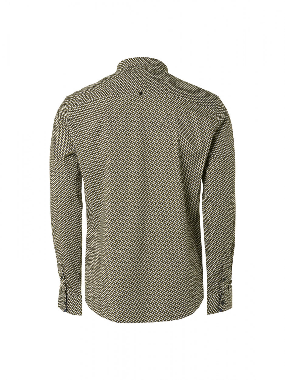 Shirt Stretch Allover Printed | Army