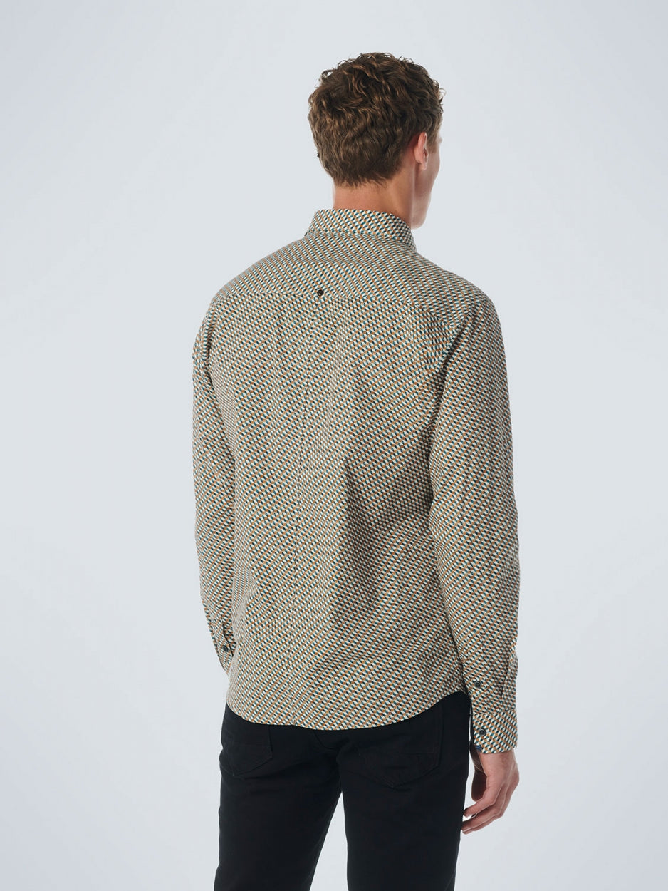 Shirt Stretch Allover Printed | Ocean
