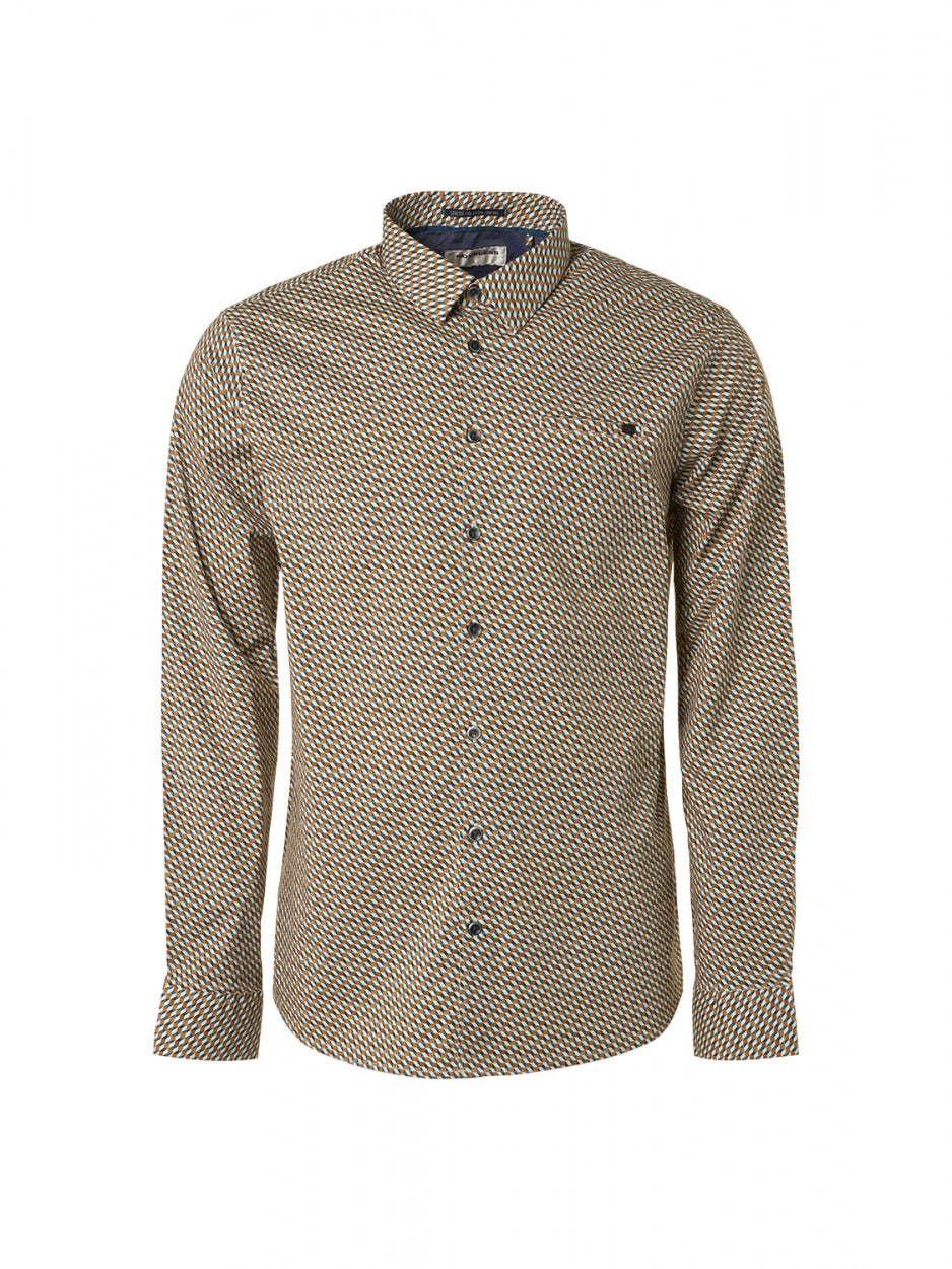 Shirt Stretch Allover Printed | Ocean