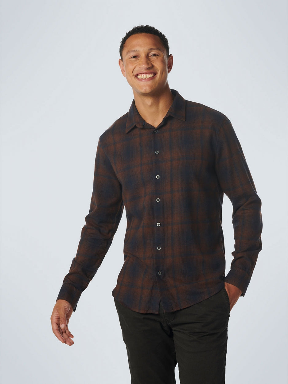 Shirt Check | Brown