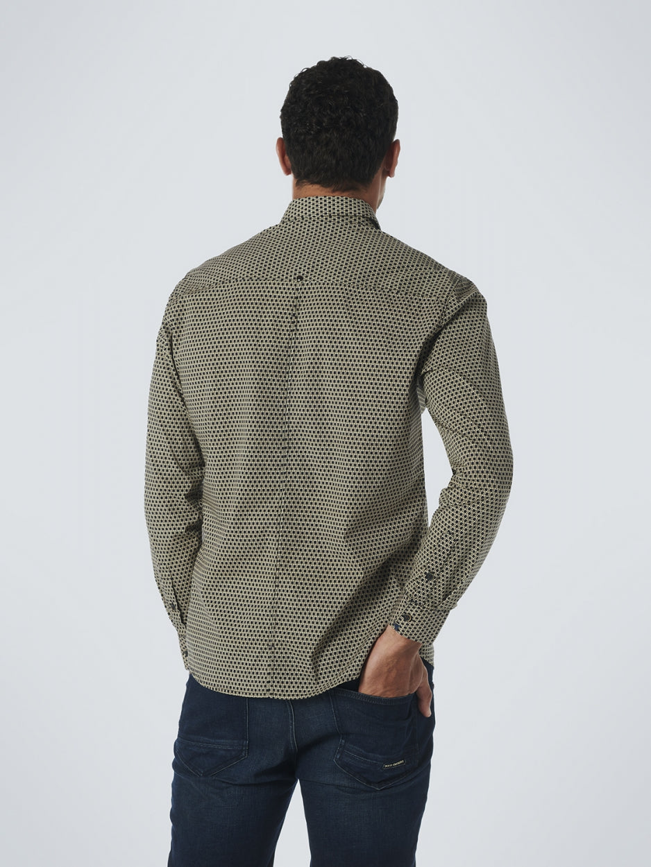Shirt Stretch Allover Printed | Army
