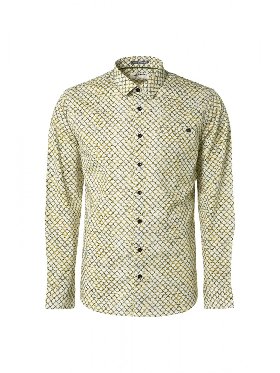 Shirt Stretch Allover Printed | Olive