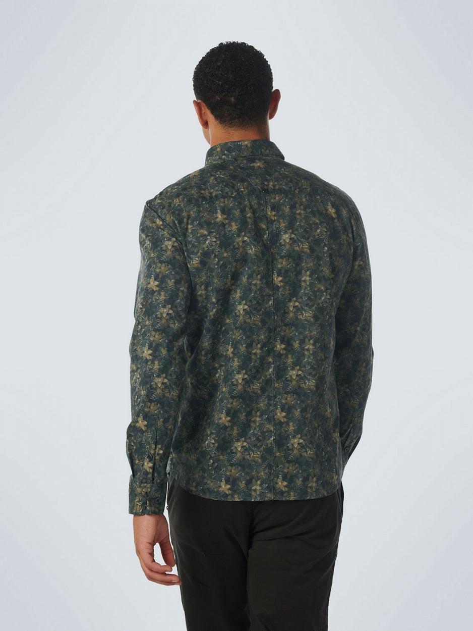 Shirt Stretch Allover Printed | Ocean
