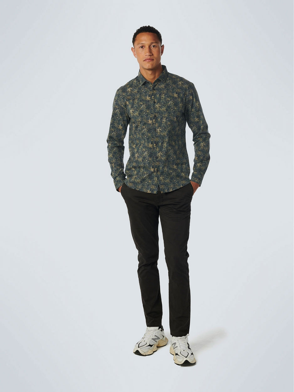 Shirt Stretch Allover Printed | Ocean