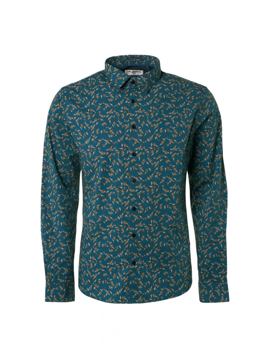 Shirt Stretch Allover Printed | Ocean
