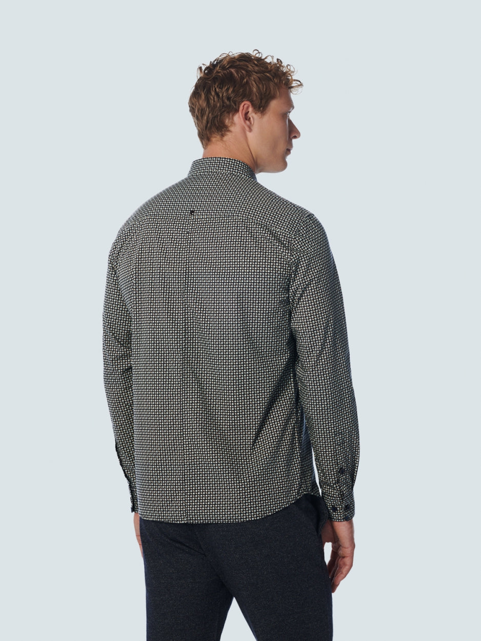 Shirt Stretch Allover Printed | Night