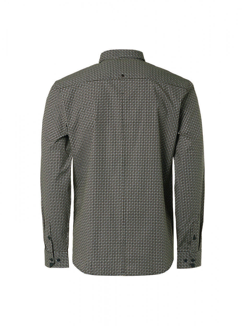 Shirt Stretch Allover Printed | Night