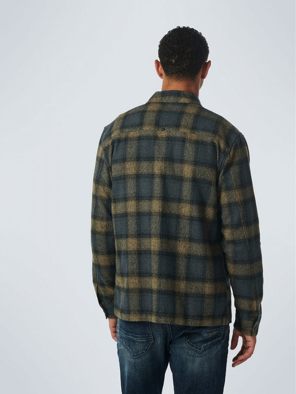 Overshirt Button Closure Check | Army