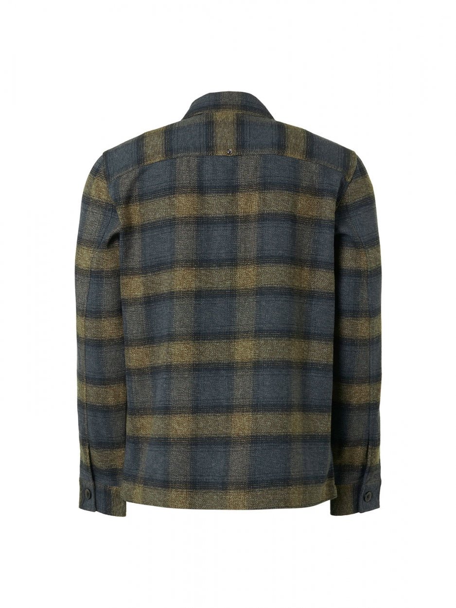 Overshirt Button Closure Check | Army