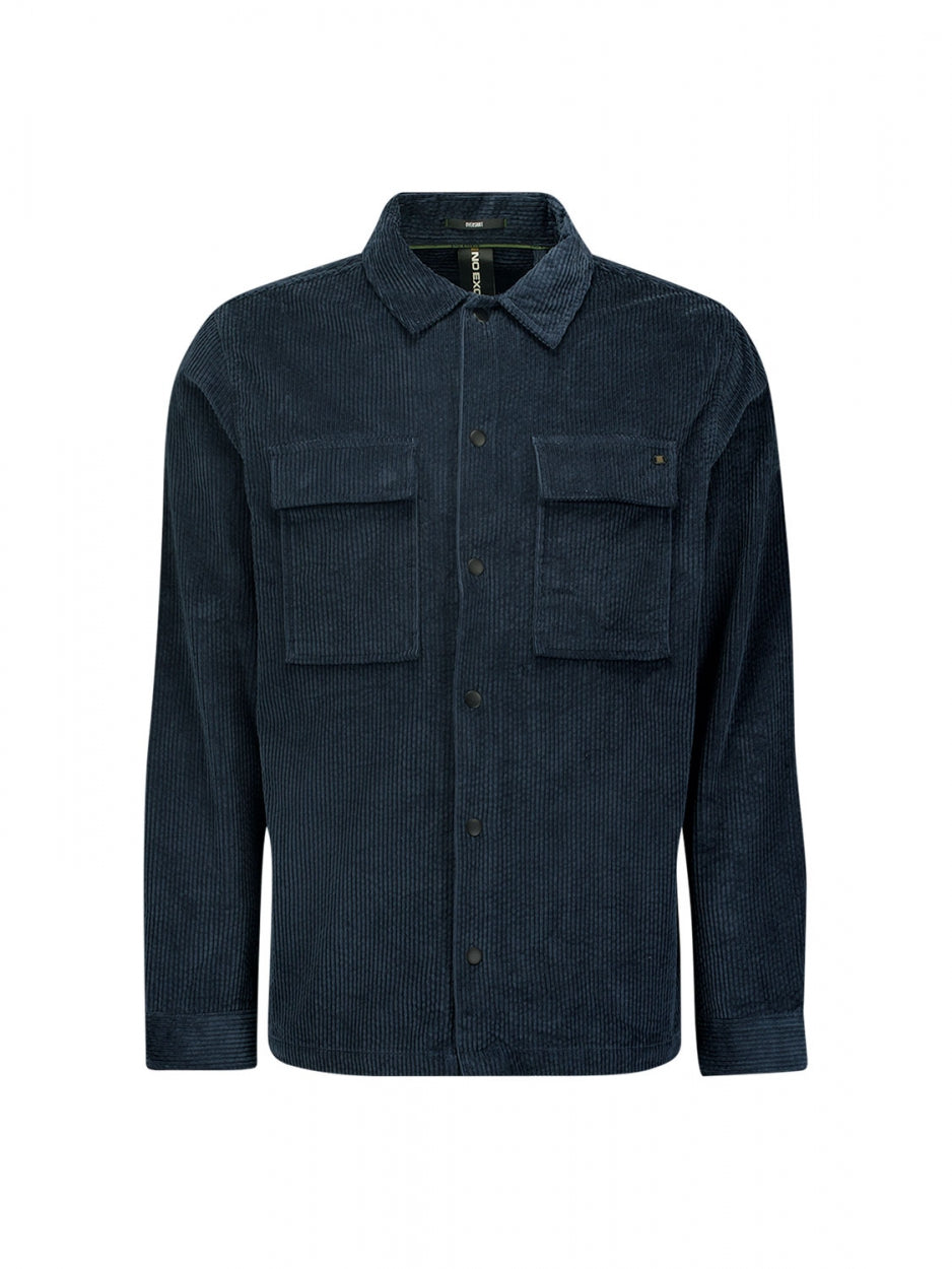 Overshirt Button Closure Corduroy | Night