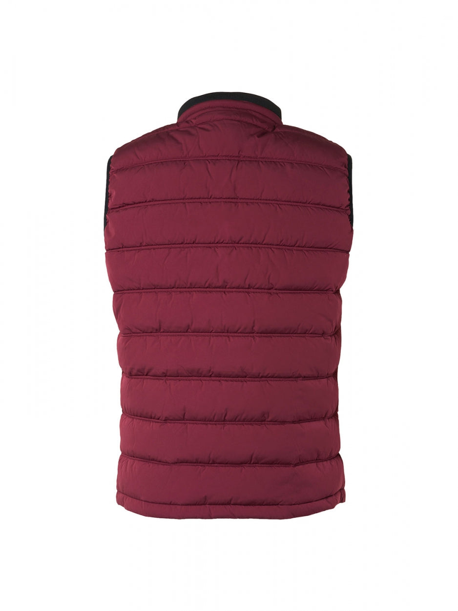 Bodywarmer Padded | Dark Red