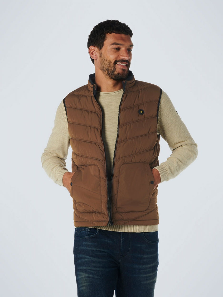 Bodywarmer Padded | Camel
