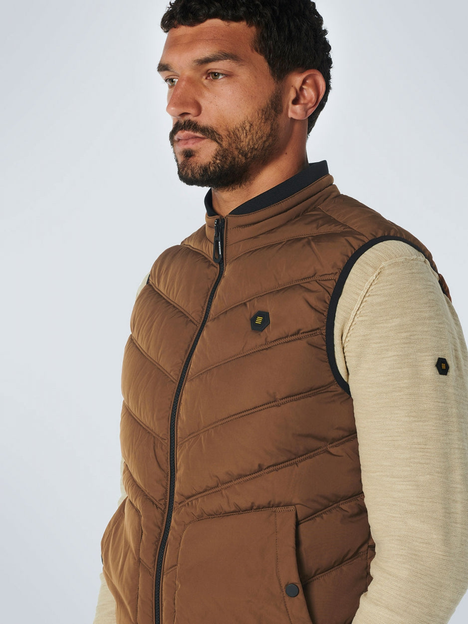 Bodywarmer Padded | Camel