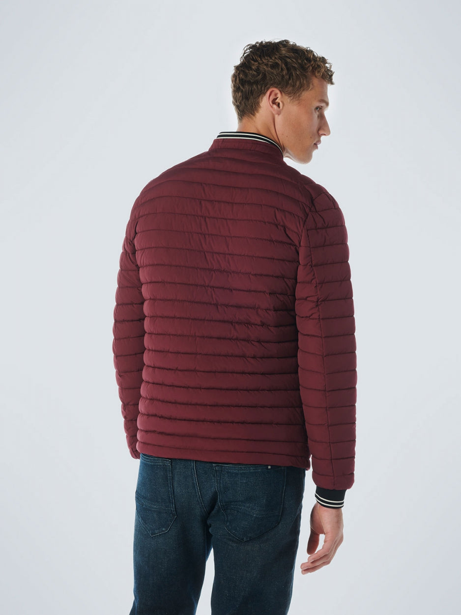 Jacket Short Fit Padded | Dark Red
