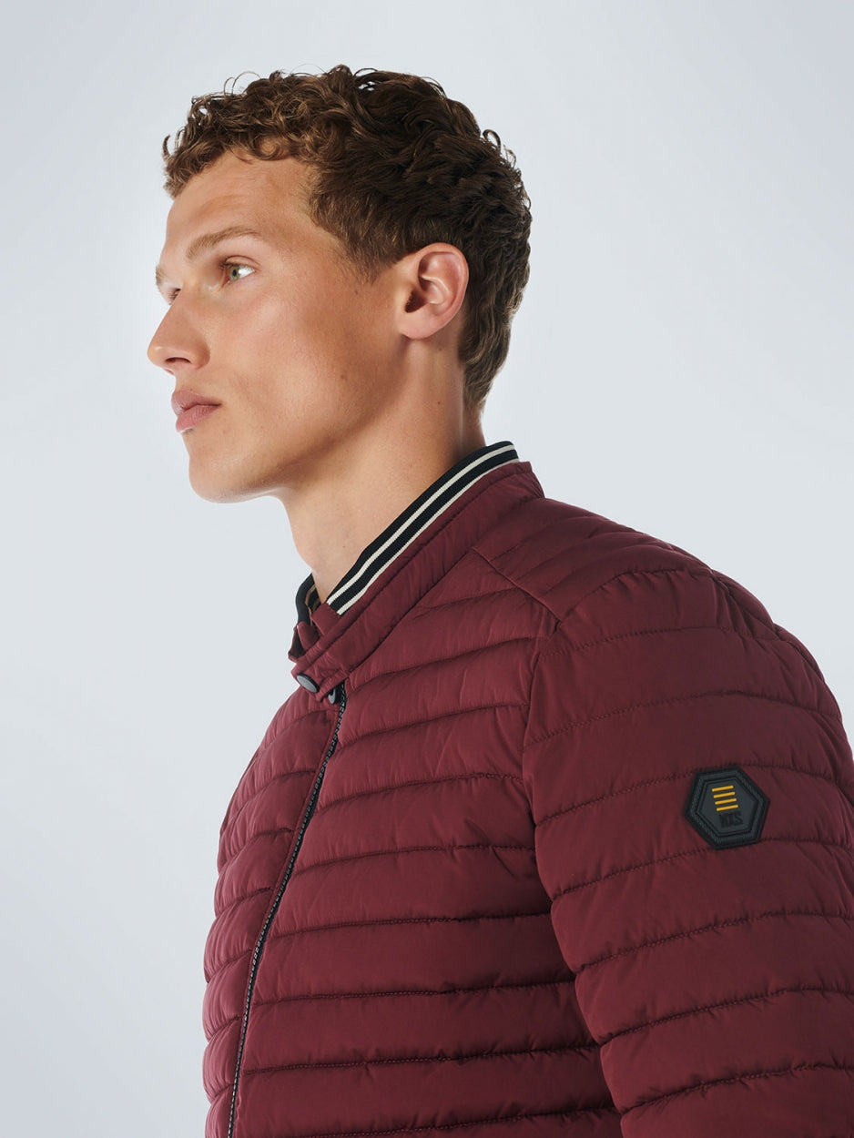 Jacket Short Fit Padded | Dark Red