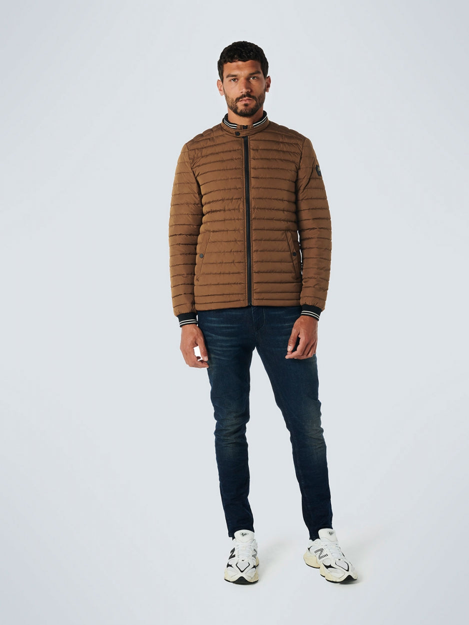 Jacket Short Fit Padded | Camel