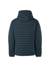 Jacket Hooded Short Fit Padded | Shadow Blue