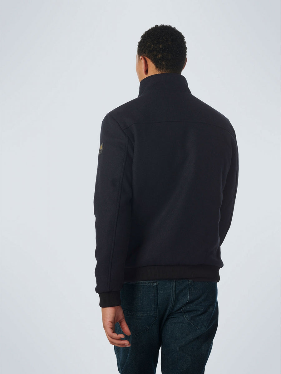 ジャケット・アウター HIGH DENSITY WOOL TWILL SHORT JACKET Auralee High Density Wool Twill Short Jacket Dark Navy