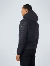 Jacket Hooded Short Fit Padded Mix | Night