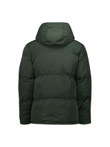 Jacket Short Fit Hooded Padded | Dark Green