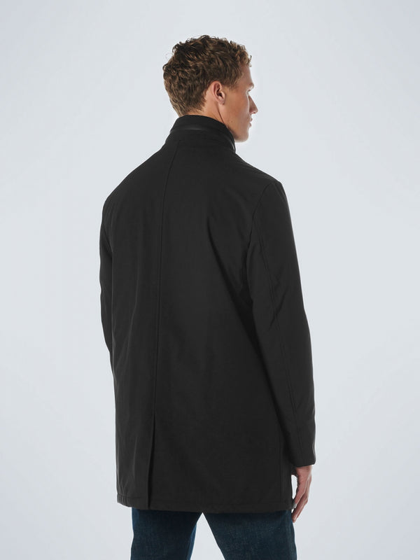 Jacket Long Fit Stretch Softshell | Black